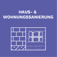 Haus- und Wohnungssanierung