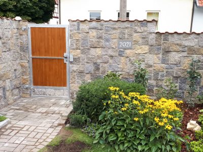 Natursteinverblender Außenmauer 1a Streich, Leinefelde 2021_72dpi